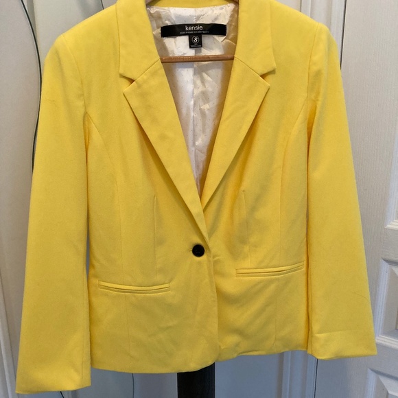 Beautiful yellow blazer jacket - Picture 1 of 4